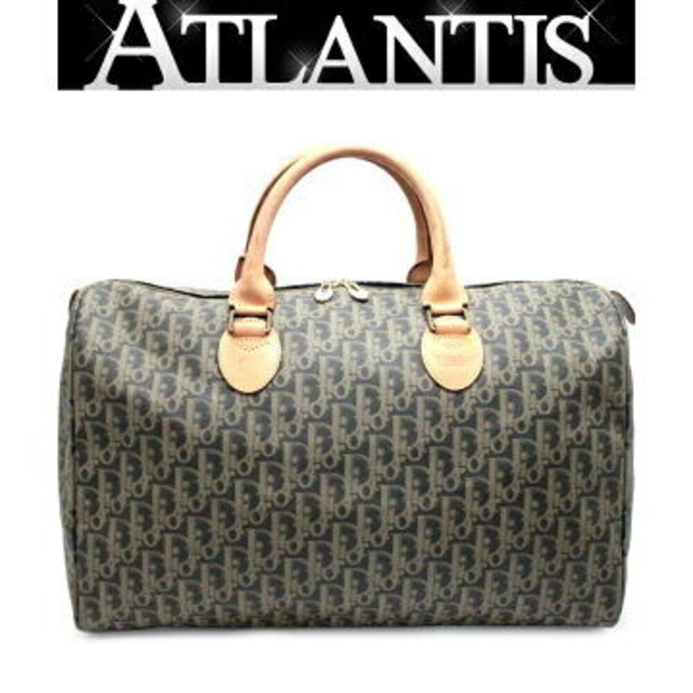 Christian Dior Trotter Boston Bag Khaki Green
